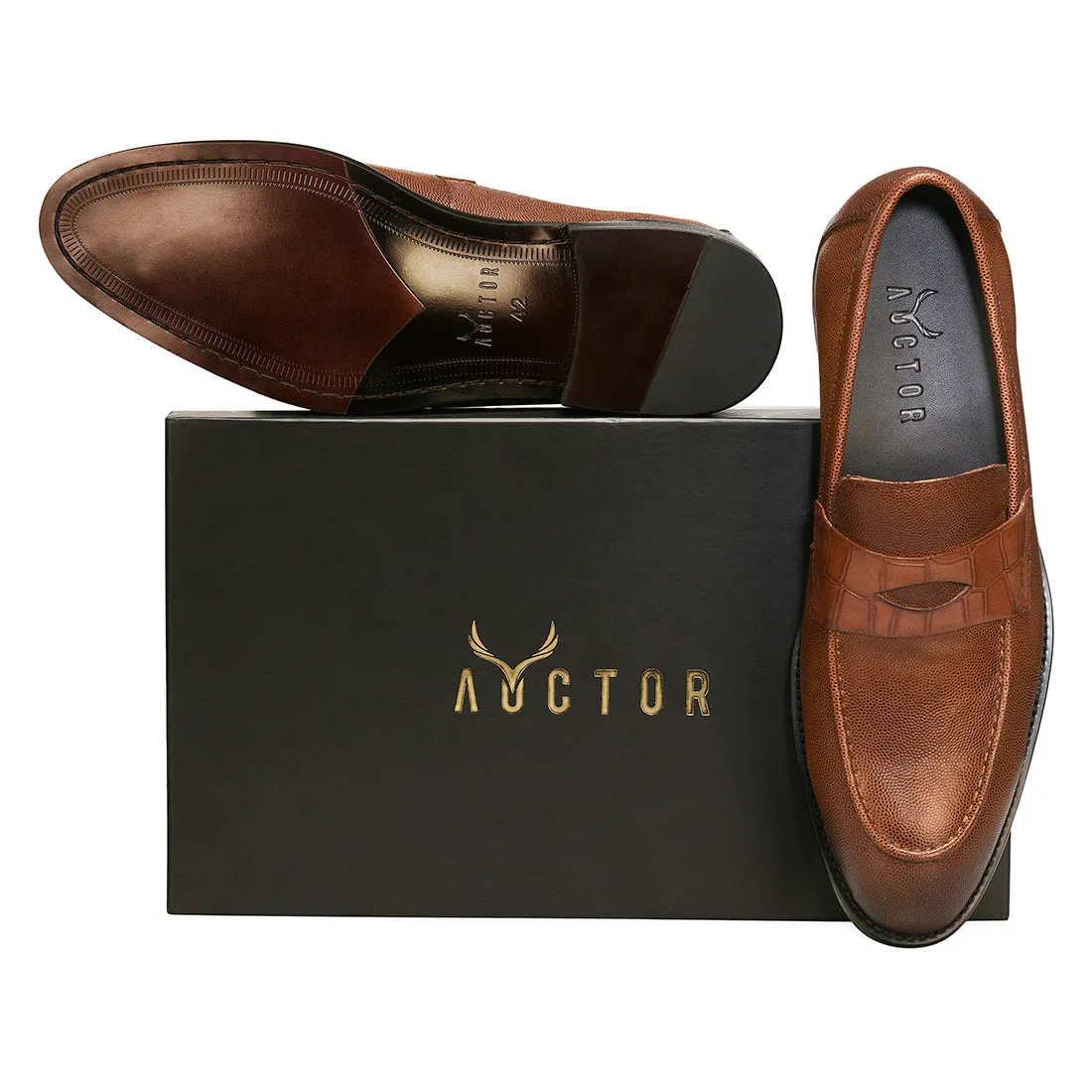 Alexander Tan Brown Loafers