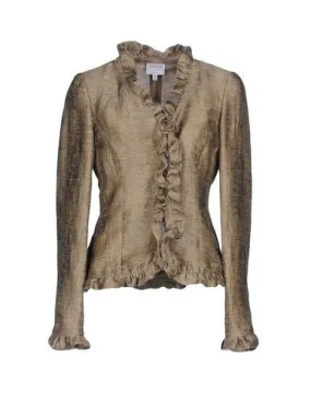 Armani Collezioni Women Blazer Beige 12 UK