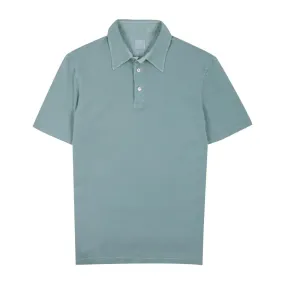 Cotton Piqué Polo Shirt Green