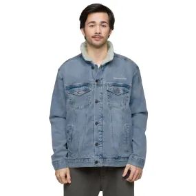 Denim Light For Men (Glamourange Sherpa Denim Jackets Mens)