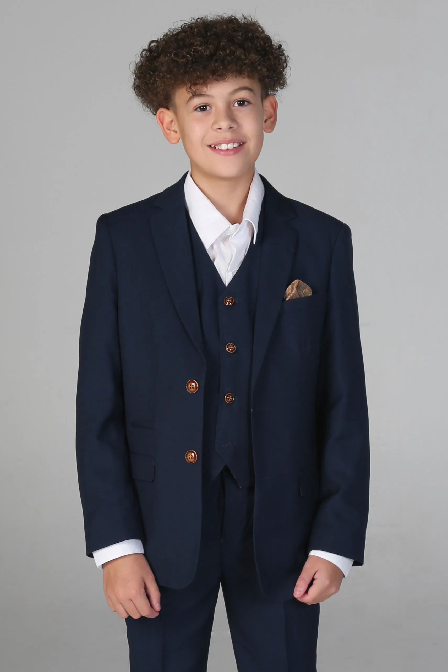 Device - Boy's Mayfair Navy Three Piece Suit