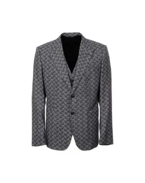 Dolce & Gabbana Man Blazer Grey 46 suit