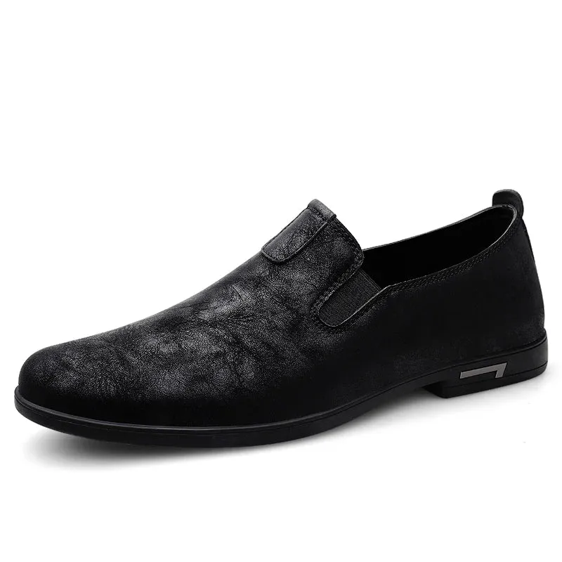 DUKE HARPER LEATHER LOAFERS