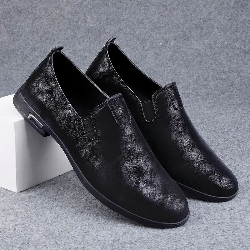 DUKE HARPER LEATHER LOAFERS