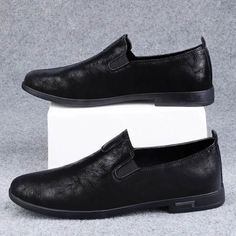 DUKE HARPER LEATHER LOAFERS