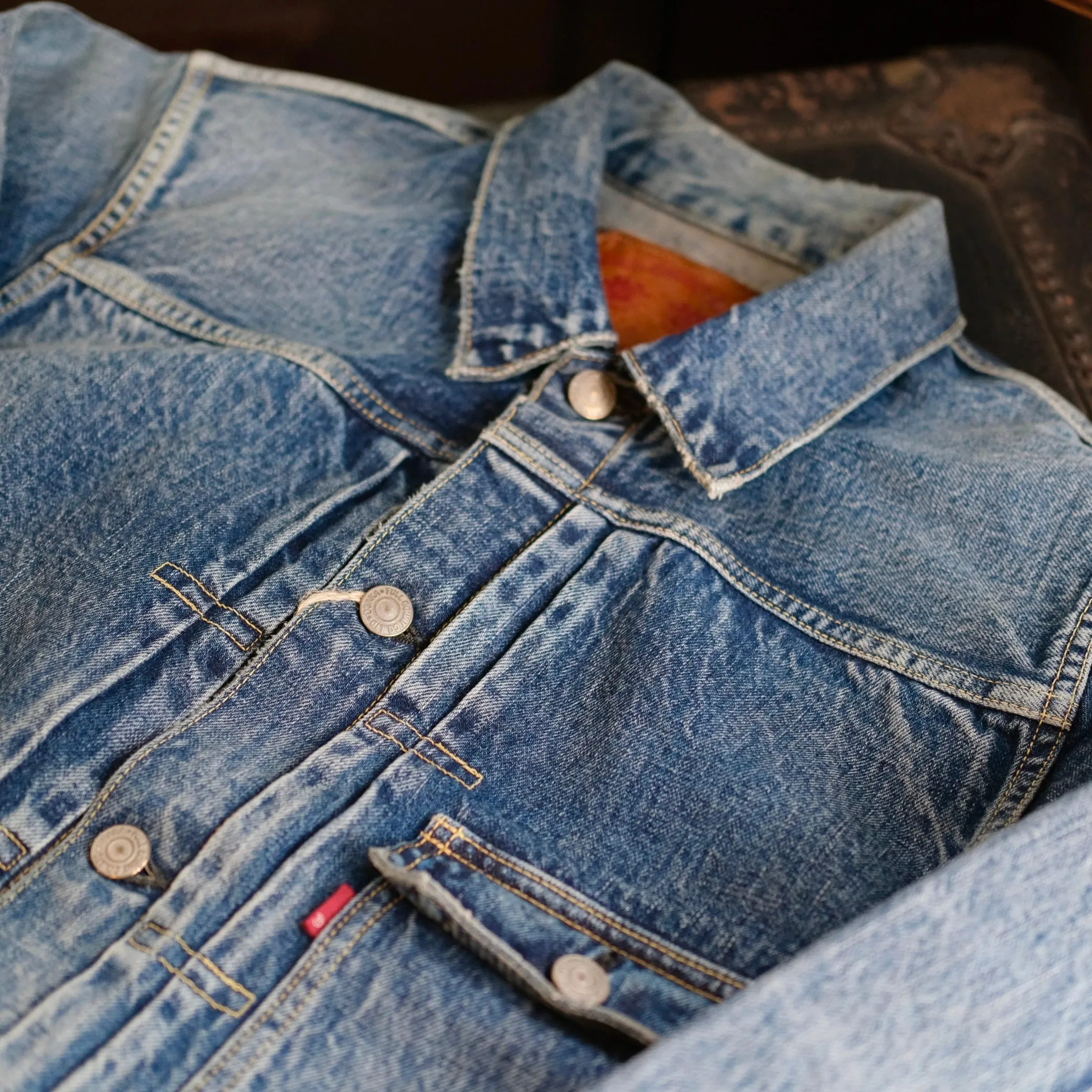 FULL COUNT Type 1 Denim Jacket (2107 Dartford)