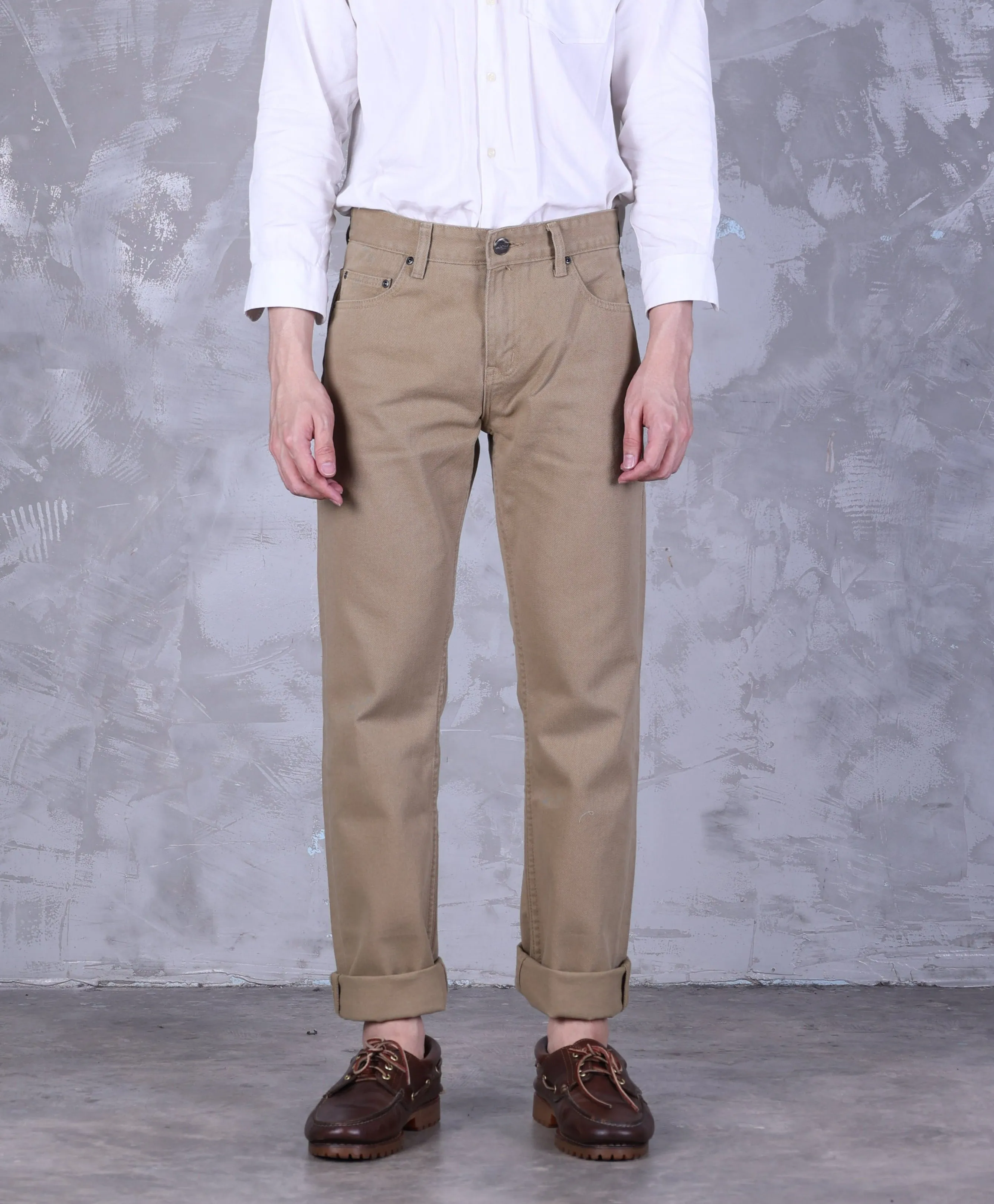 Jack Russel - Men Chino - Klassik J-1191/KK Straight Fit Khaki