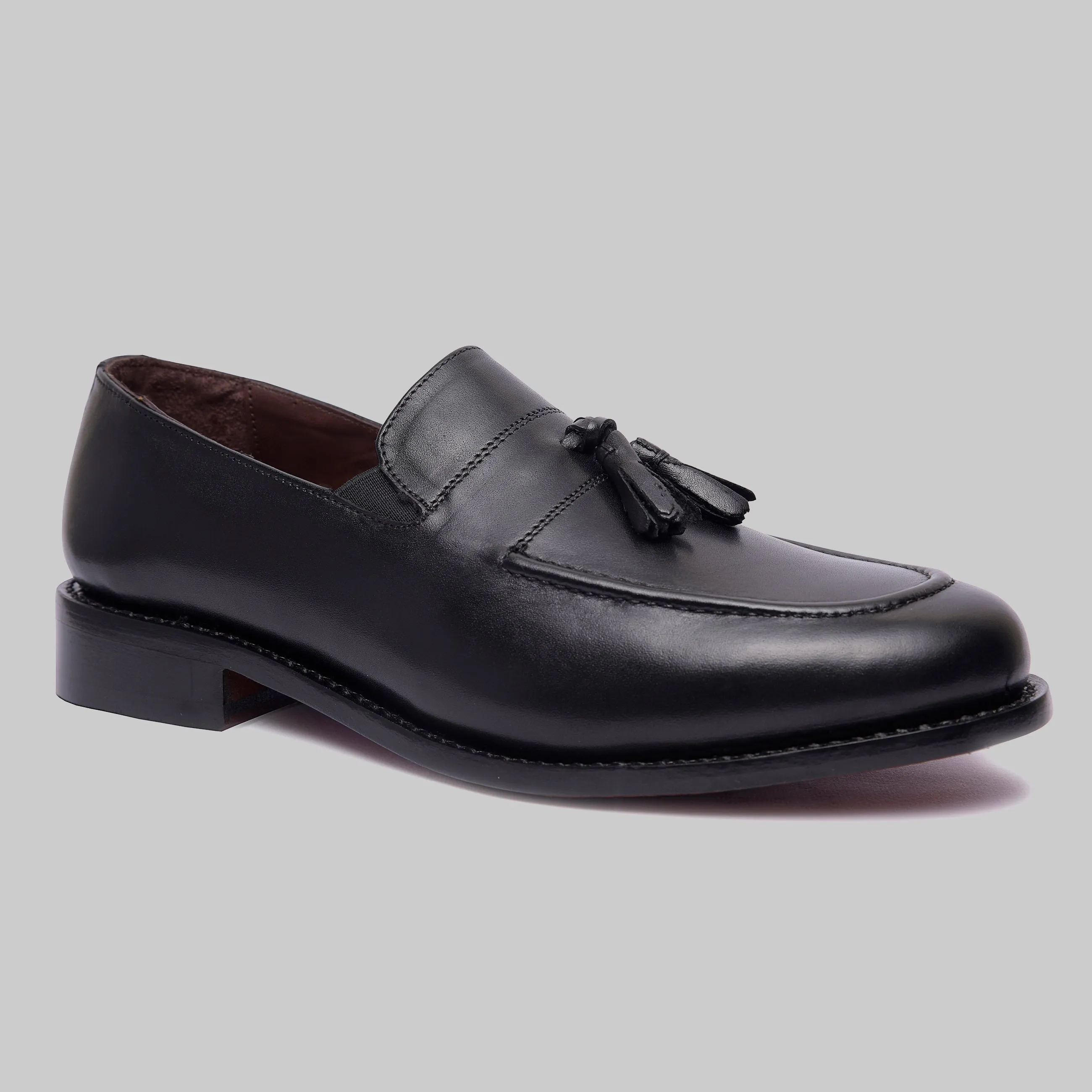 Jager Goodyear Welted Formal Tassel Penny Loafers