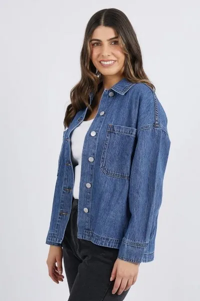 JOELLE DENIM SHACKET