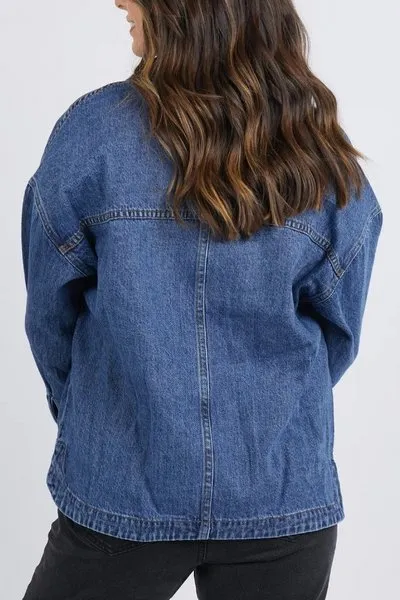 JOELLE DENIM SHACKET