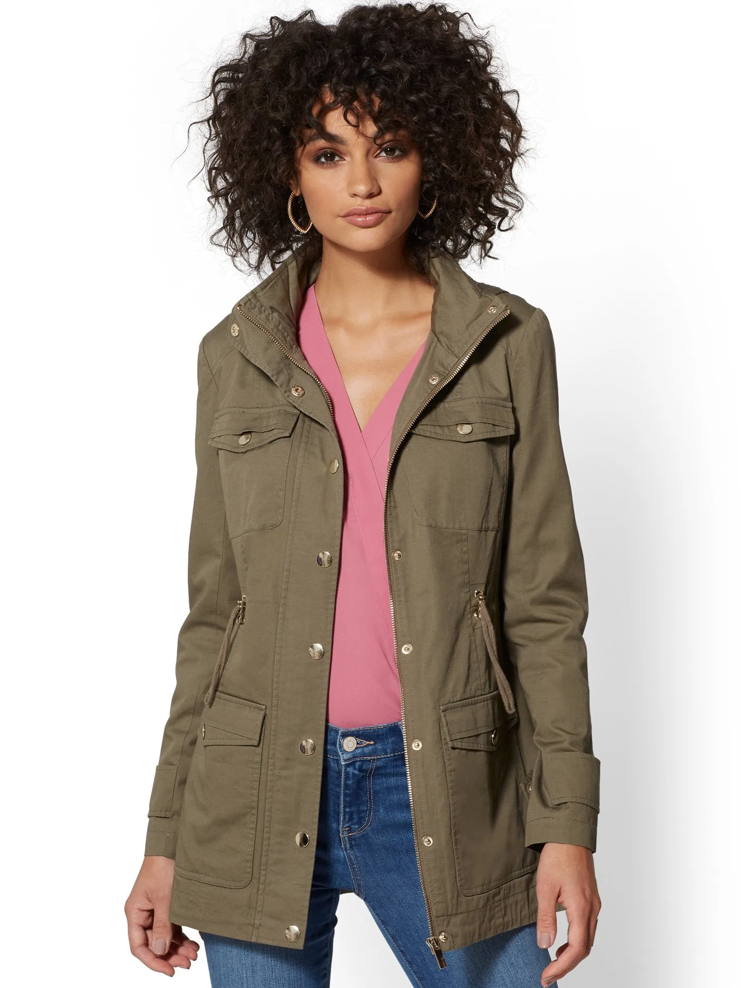 Long Anorak Jacket