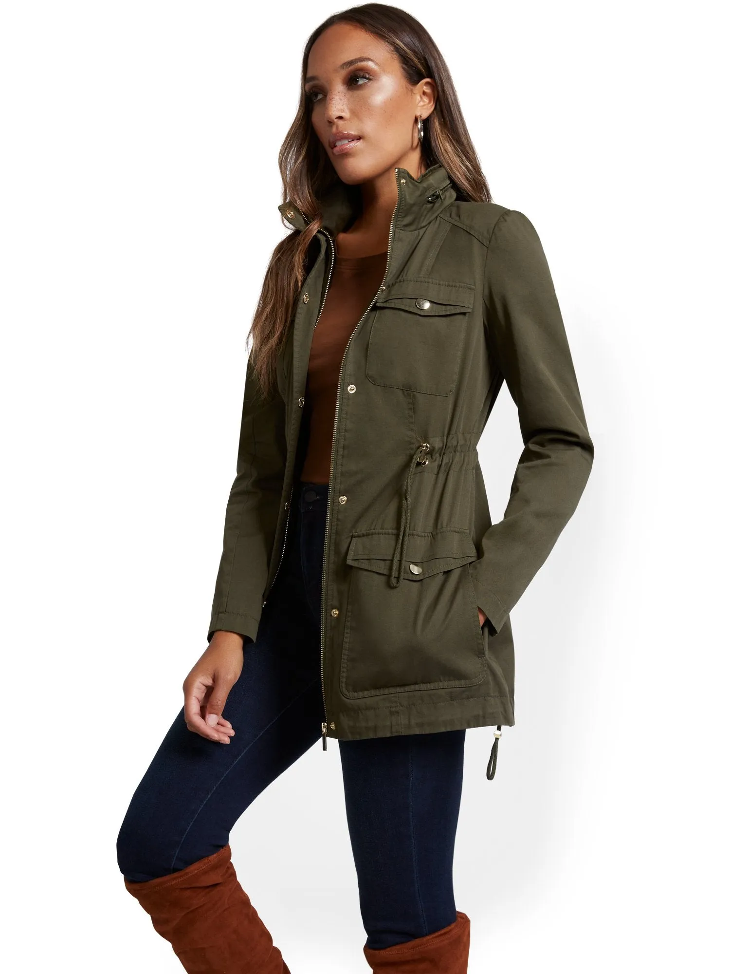 Long Anorak Jacket