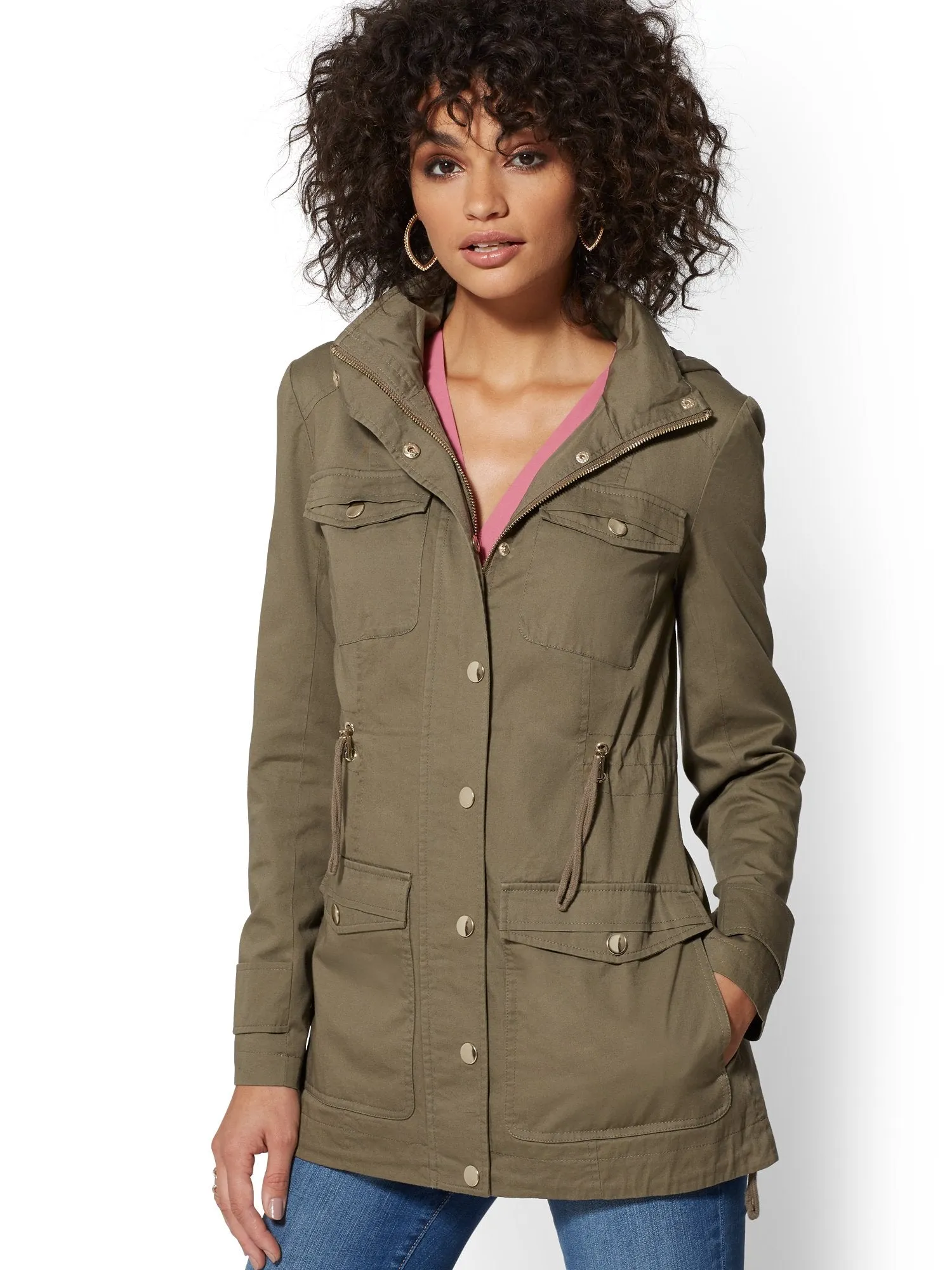 Long Anorak Jacket