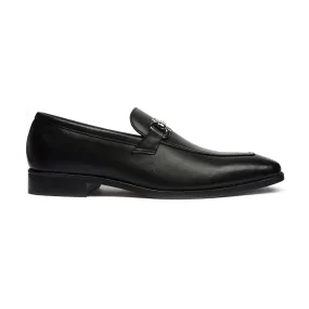 Louis - Men's Black Calf Leather Loafer