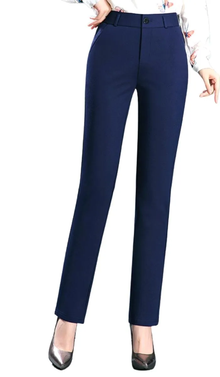 Luexco Women's Pencil Pants Slimming Stretch Trouser