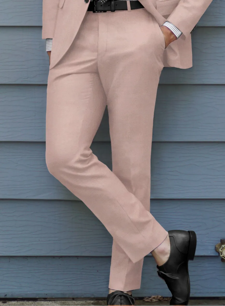 Marco Stretch Pink Wool Pants