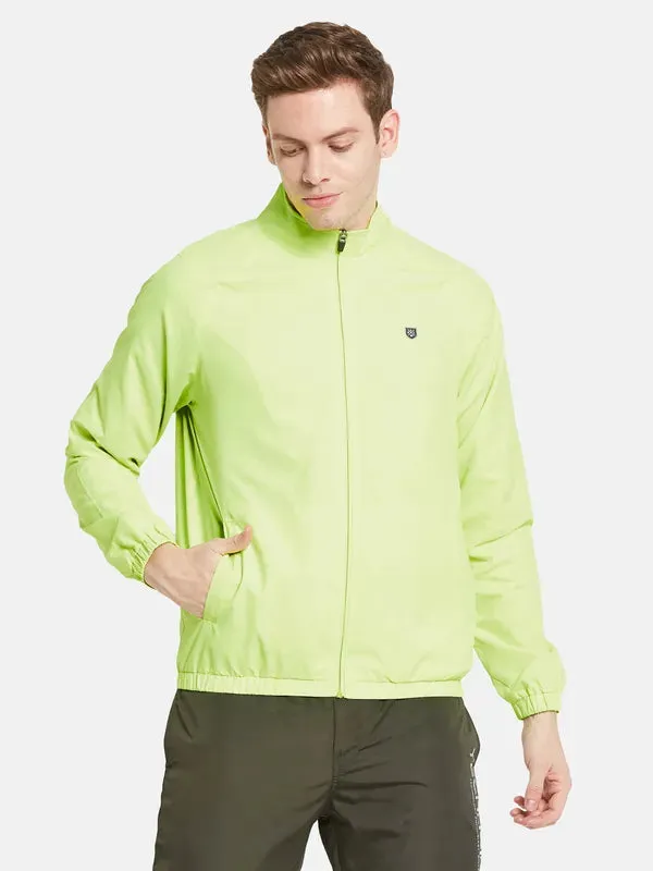 Men Green Sporty Jacket