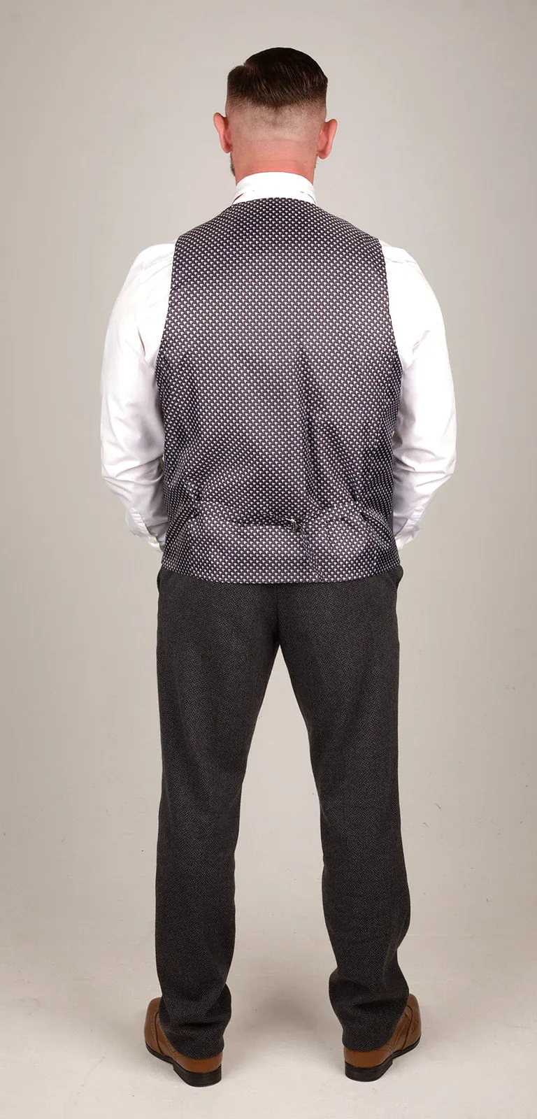 Men's Charcoal-Grey 3 Piece Suit | Wedding Suit | Party Wear | Office Wear