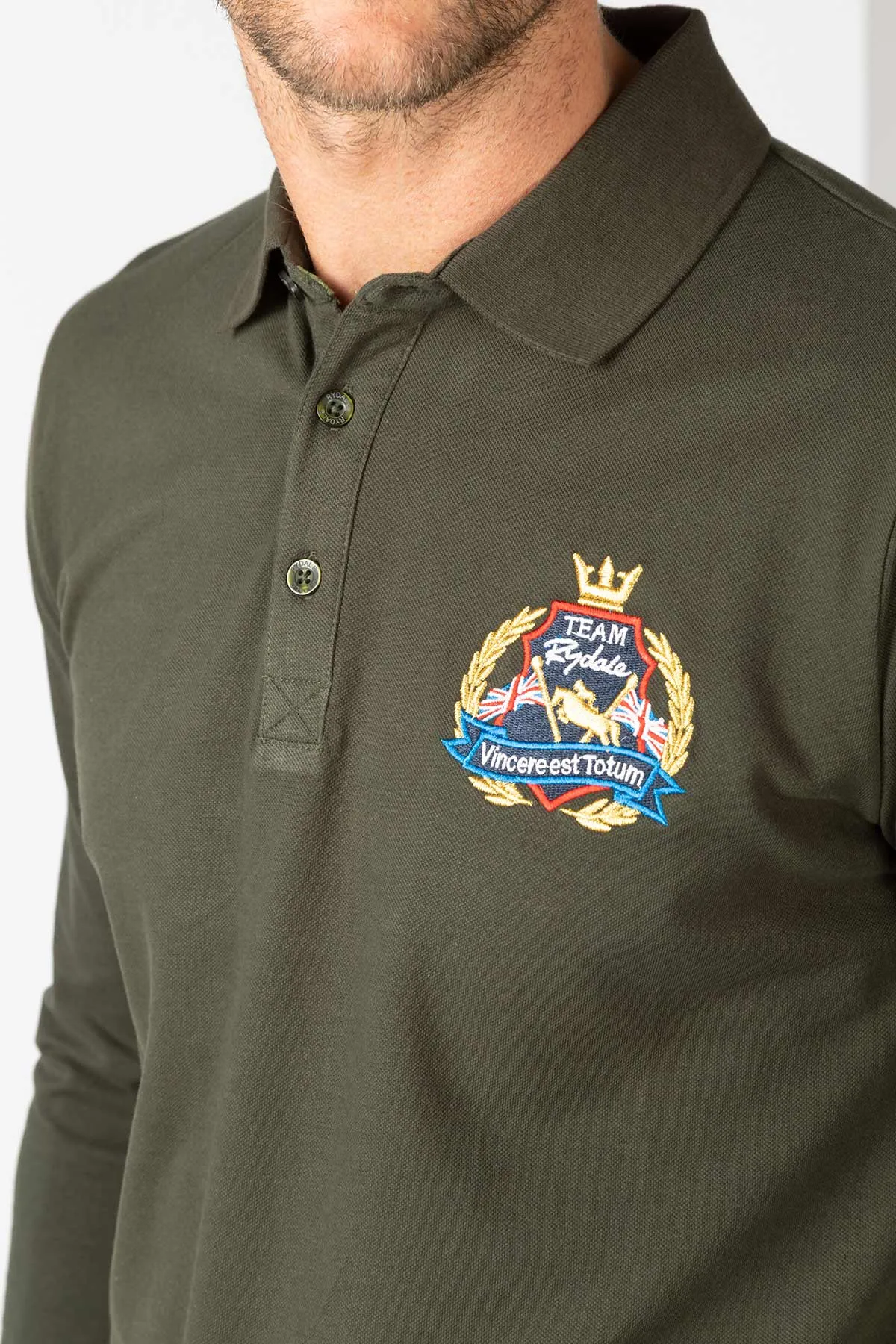 Men's Fordon Long Sleeve Polo Shirt