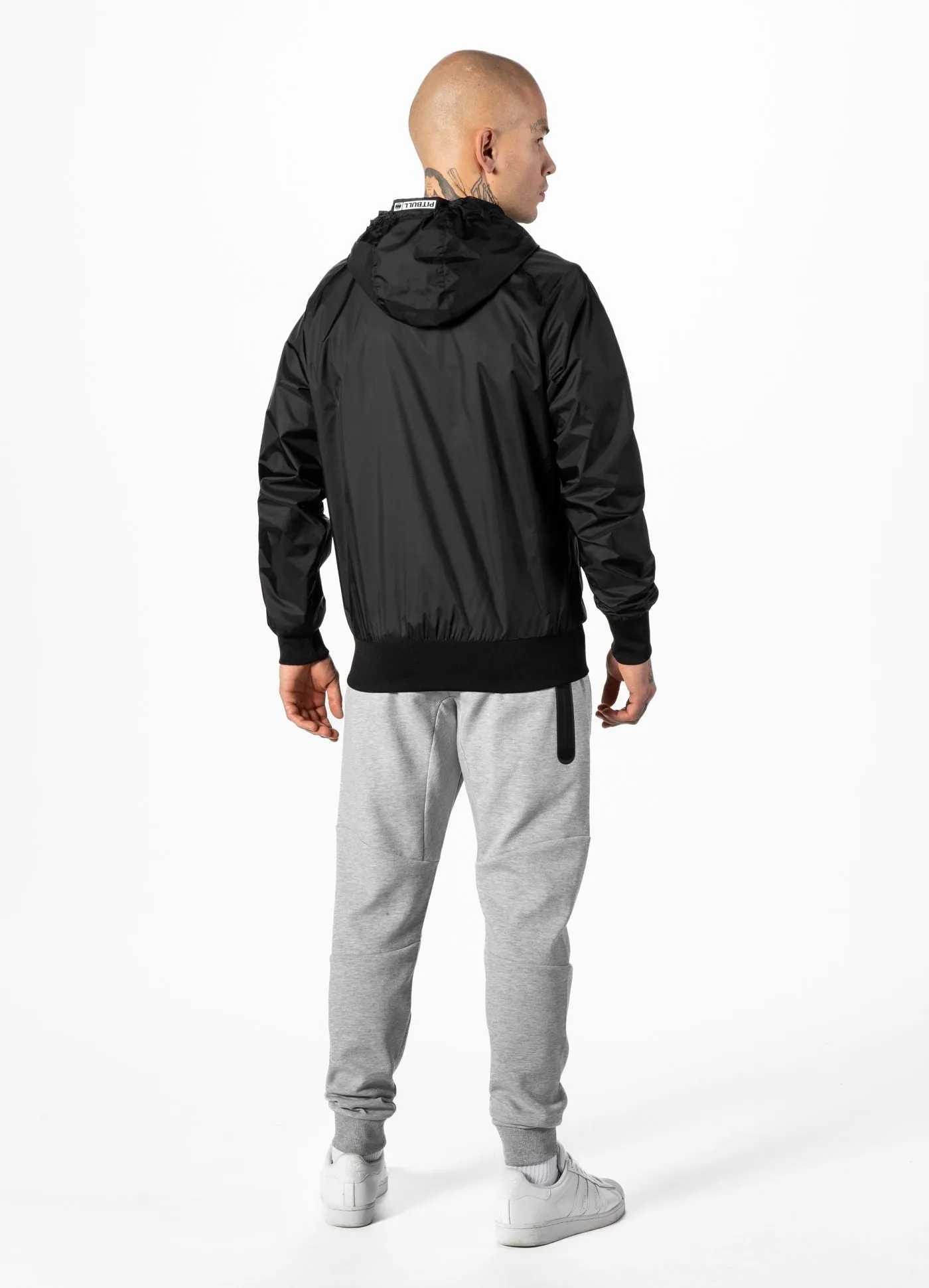 Men's transitional hooded jacket Athletic Logo