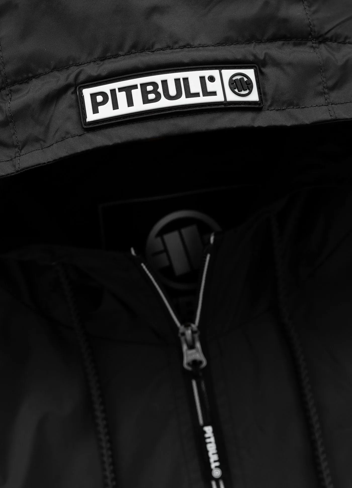 Men's transitional hooded jacket Athletic Logo