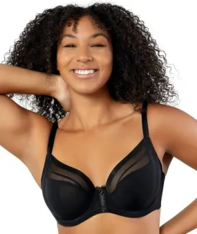 Parfait Shea Supportive Full Blast Plunge Bra - Black