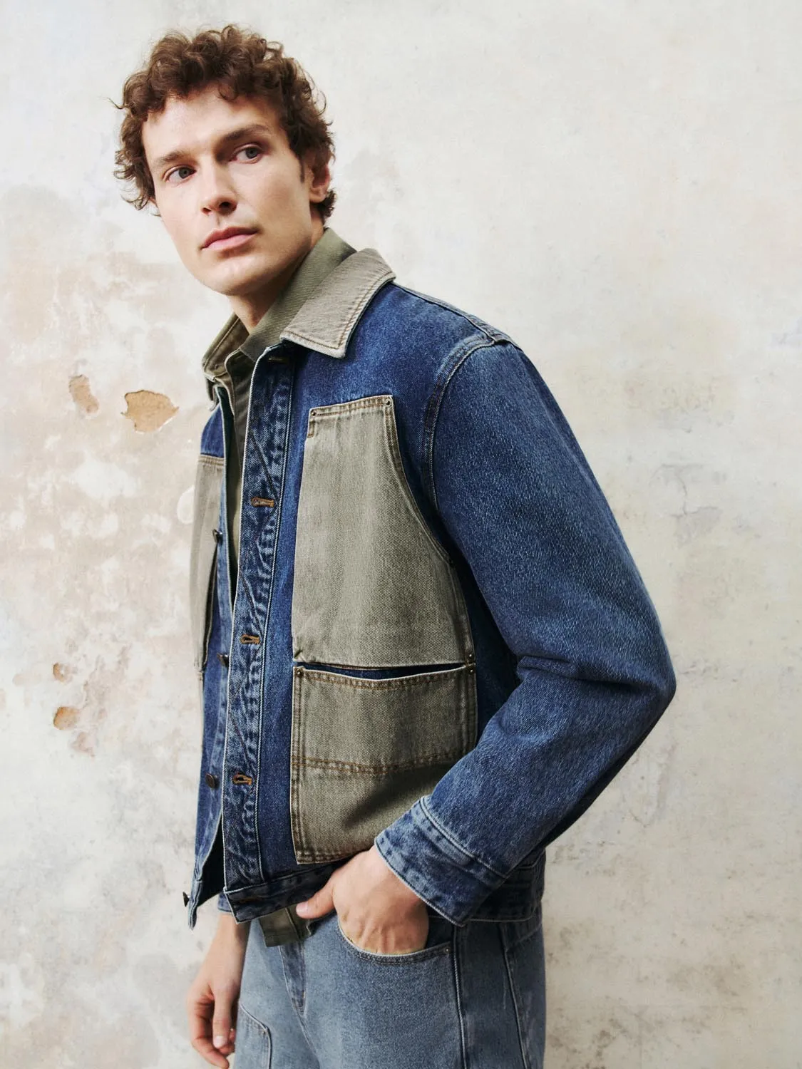 Patchwork Denim Jackets