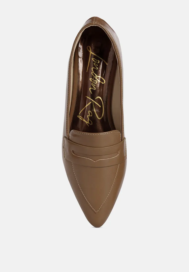 Peretti Flat Formal Loafers