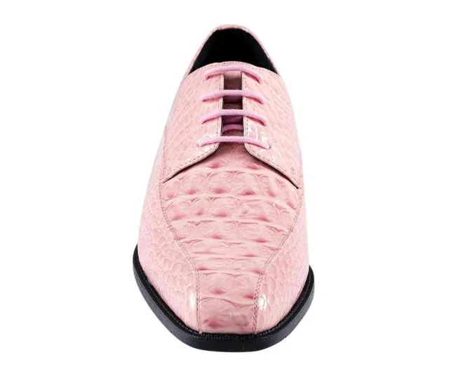 Pink Men's Harvey Lace-Up Dress Shoes