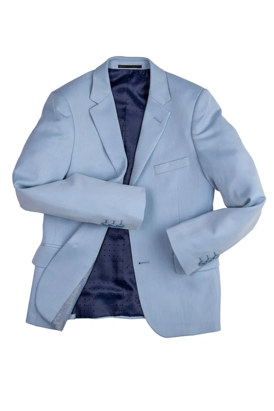 "Liam" Kids Powder Blue Suit (5-Piece Set)