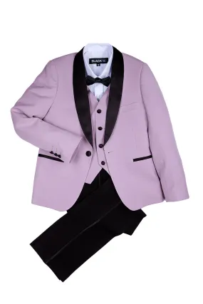 "London" Kids Lavender Tuxedo (5-Piece Set)