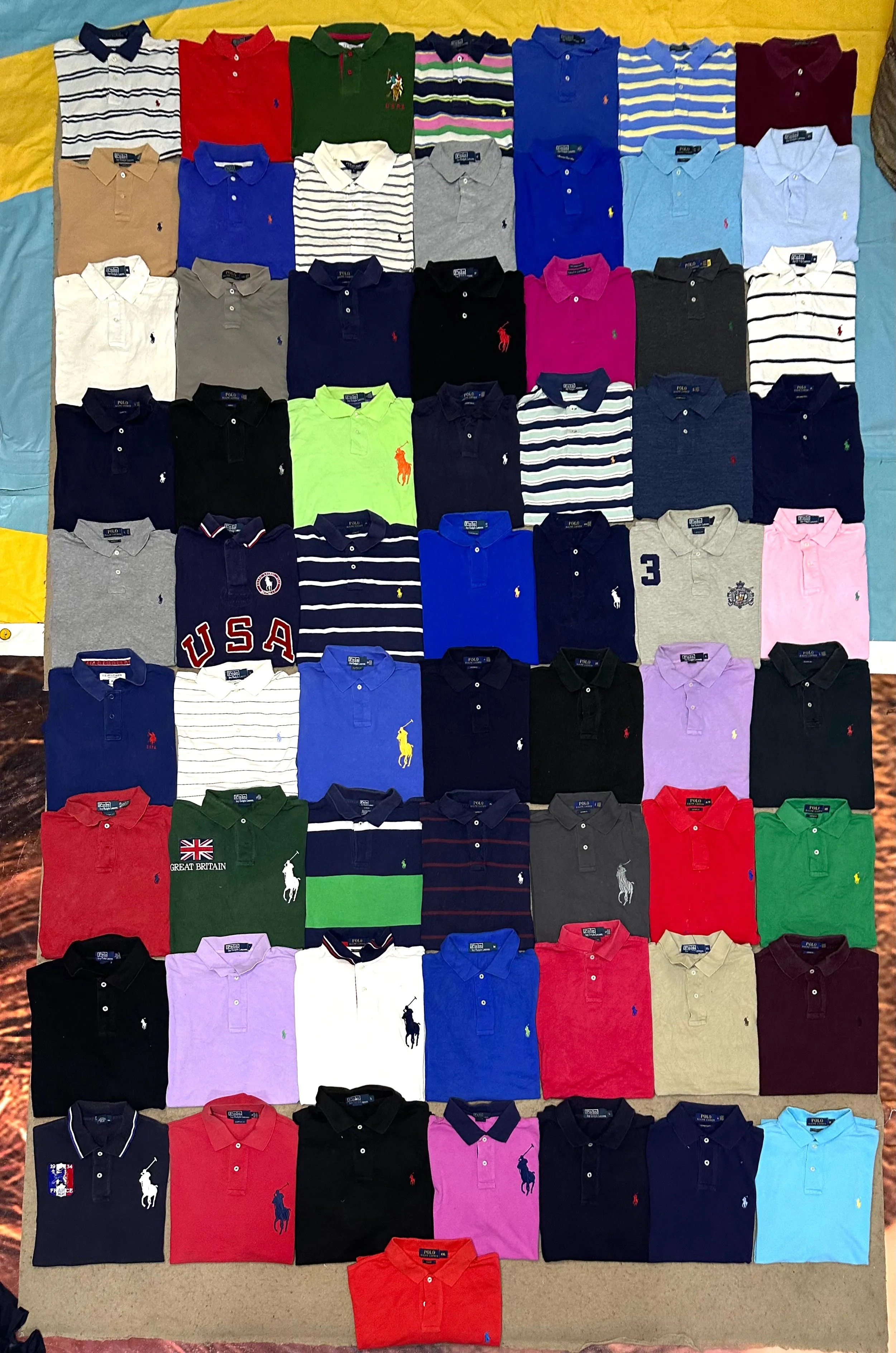 Ralph Lauren polos 64 piece