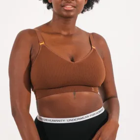 Recycled Wireless Bra DD  - Nude 5