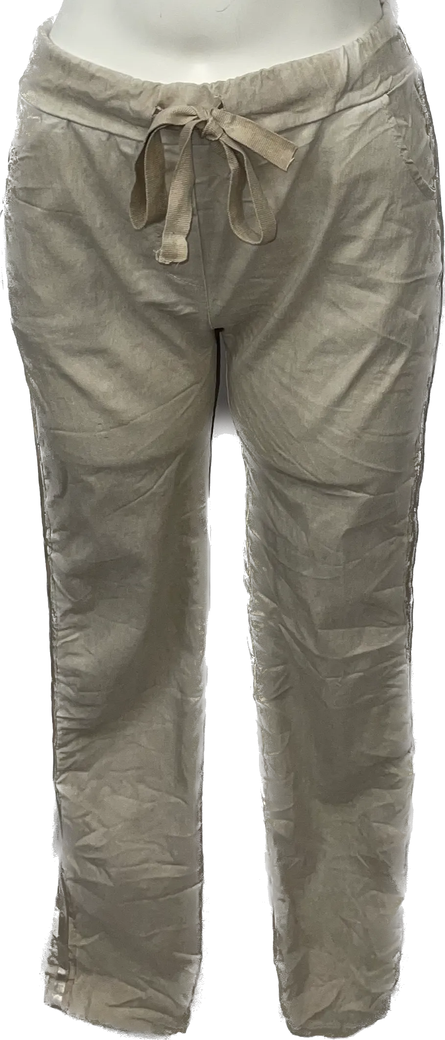 Ribbon Stretch Pants