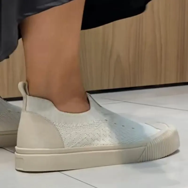 Soft Breathable Slip-On Sneakers