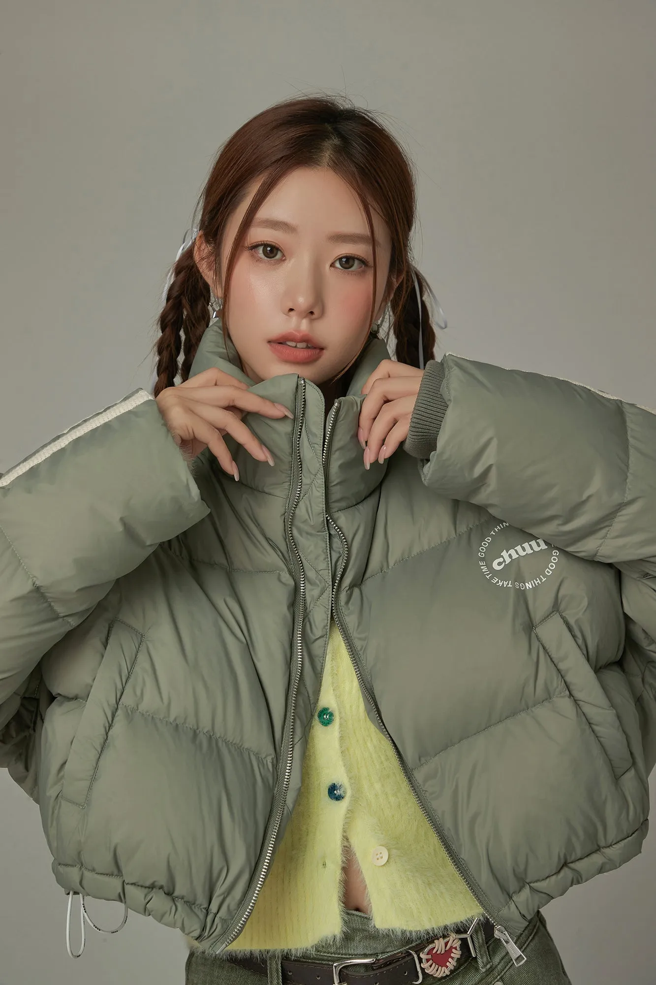 Sporty Crop Padded Jacket