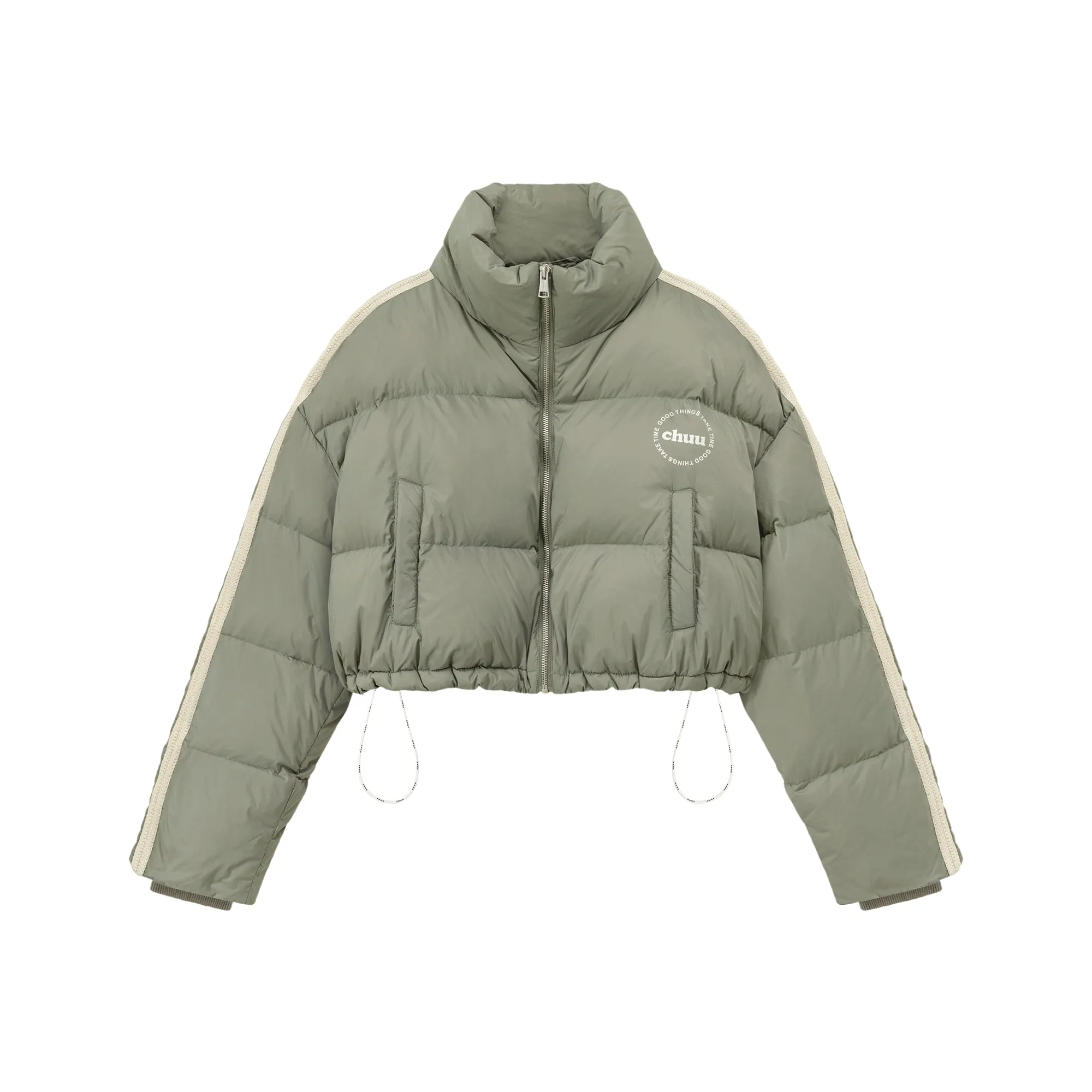 Sporty Crop Padded Jacket