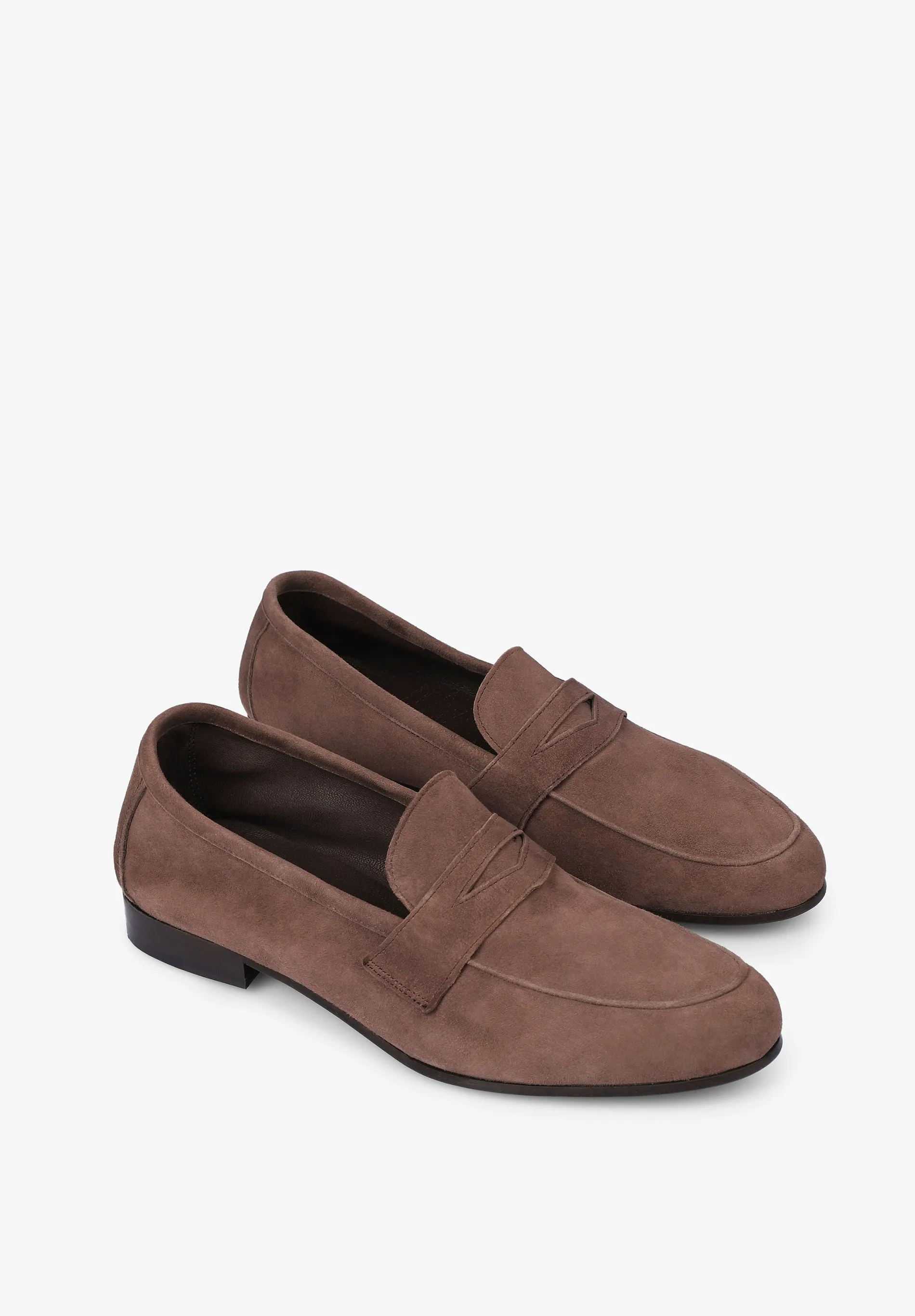 SUEDE LOAFERS