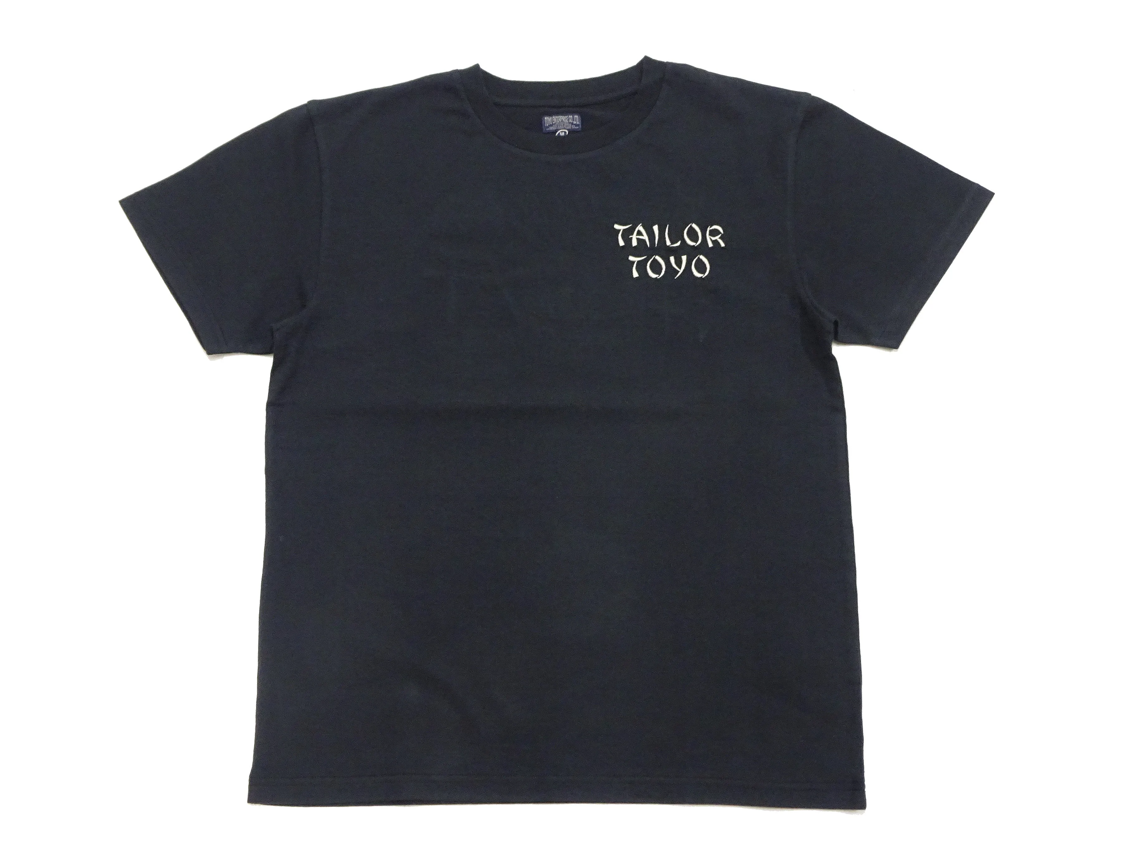 Tailor Toyo T-shirt Men's Sukajan Style Embroidered Short Sleeve Tee TT79213 119 Black