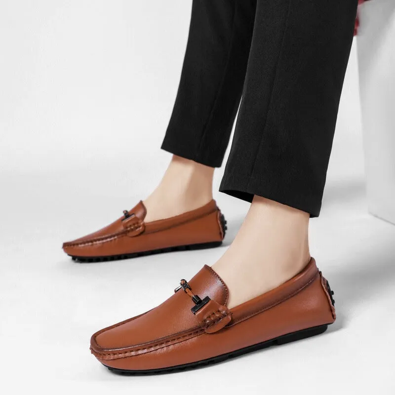 VITO REBEL GENUINE LEATHER LOAFERS