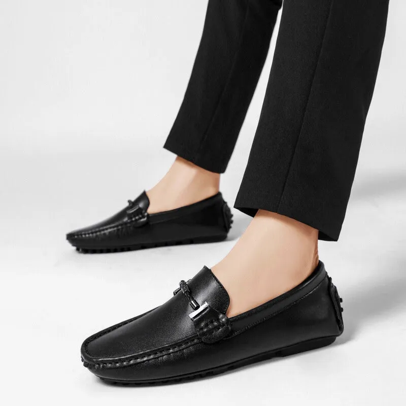 VITO REBEL GENUINE LEATHER LOAFERS