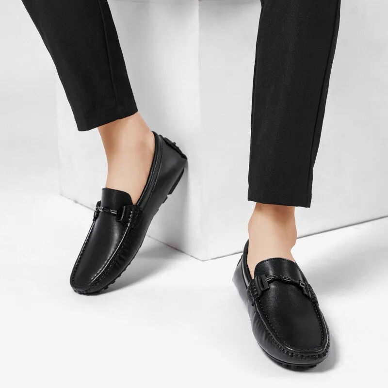 VITO REBEL GENUINE LEATHER LOAFERS