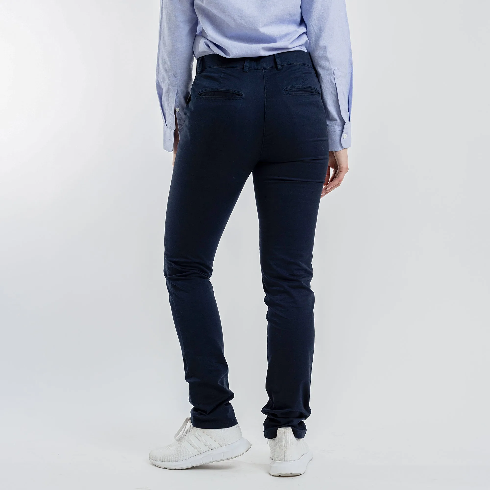 Women's Navy Stretch Service Chino