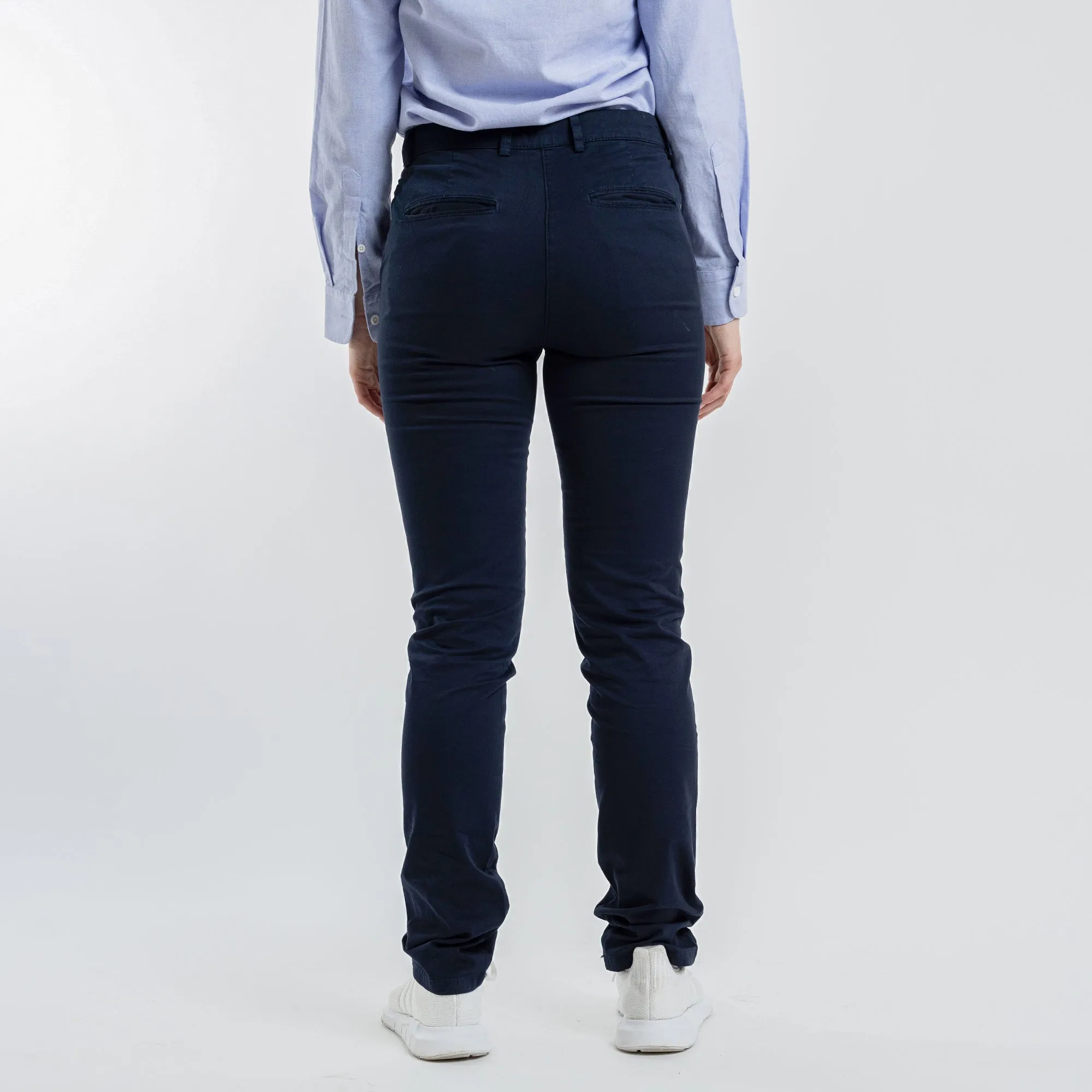 Women's Navy Stretch Service Chino